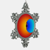 Oogoog van het Ornament van de zon (Links)