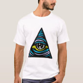 Oogoog van Illuminati T-shirt (Voorkant)