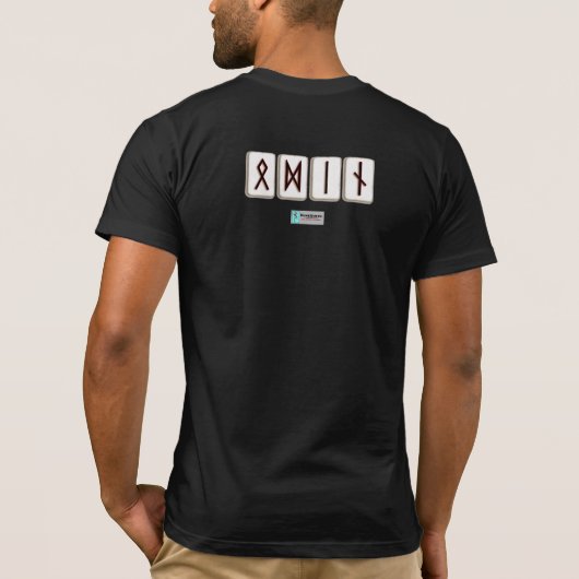 Oogoog van Odin Viking Bindrune T-shirt (Achterkant)