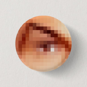 Oogoog voor het kwaad? ronde button 3,2 cm