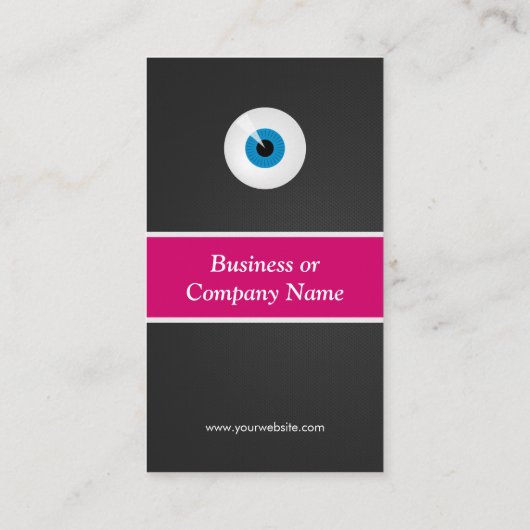 Oogoogarts - Optisch creatief innovatief Visitekaartje (Achterkant)