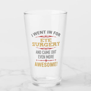 Oogoperatie herstel Humor Glas