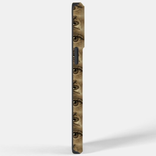 Oogpatroon Case-Mate iPhone Case (Achterkant / Rechts)