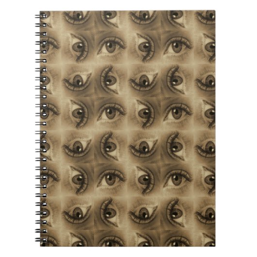 Oogpatroon Notitieboek (Voorkant)
