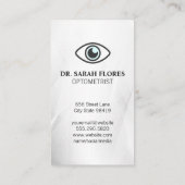 Oogpictogram | Achtergrond visie Visitekaartje (Achterkant)