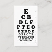 Oogpictogram | Achtergrond visie Visitekaartje (Voorkant)