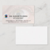 Oogpictogram | Optometrist Logo Visitekaartje (Voorkant / Achterkant)