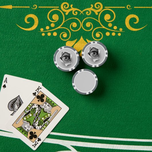 Oogpiepgat grijs poker chips (Pokertafel (Stack))