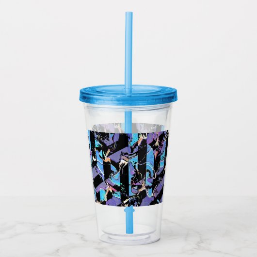 Oogpijn  acryl drinkbeker (Voorkant)