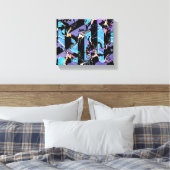 Oogpijn canvas afdruk (Insitu (Slaapkamer))