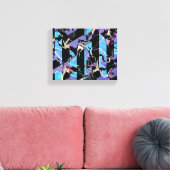 Oogpijn canvas afdruk (Insitu (Woonkamer))