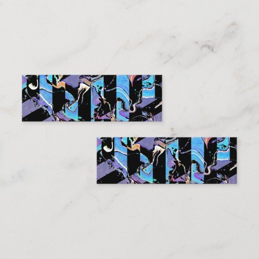 Oogpijnstillend visitekaartje (Voorkant / Achterkant)