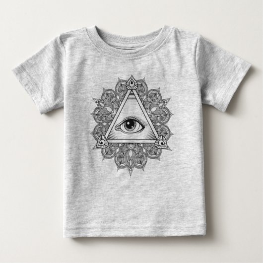 Oogpiramide Symbool Doodle (Voorkant)