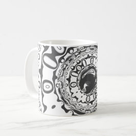 Oogproblemen met een hypnotische pupil (of wat u o koffiemok