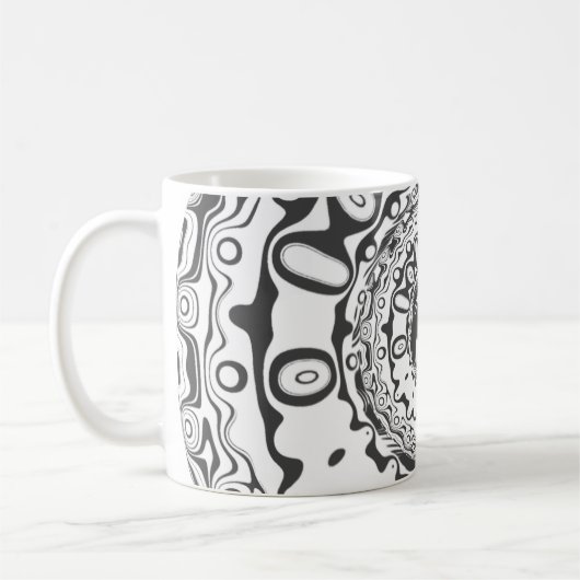 Oogproblemen met een hypnotische pupil (of wat u o koffiemok (Links)