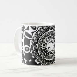 Oogproblemen met een hypnotische pupil (of wat u o koffiemok