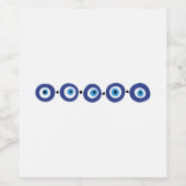 Oogrand Wijn Etiket (Enkel label)