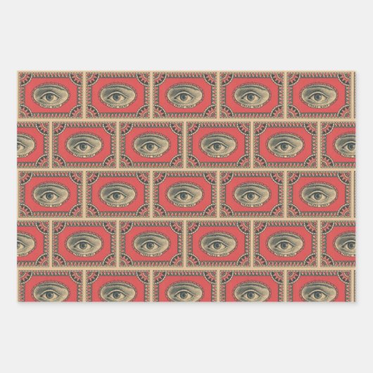 oogreclamespotset inpakpapier vel (Voorkant 2)