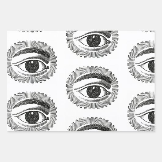  oogreclamespotset inpakpapier vel (Voorkant 3)