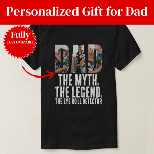 Oogrol Detector Cadeau voor Vader T-shirt