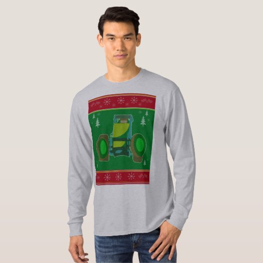 Oogse kerst zonder Wing T-shirt (Voorkant volledig)