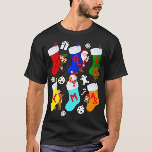 Oogse kerstbekentenissen t-shirt (Voorkant)