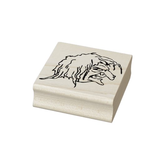 Oogse kunstzegel voor verduistering rubberstempel (Stempel)