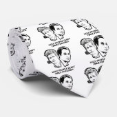 Oogse mensen hebben geen voelspriet stropdas (Opgerold)