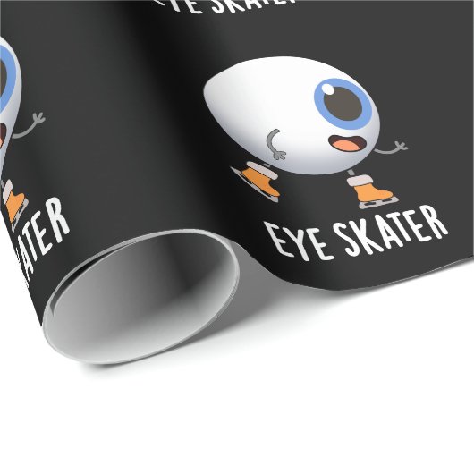 Oogskater Funny Ice Skun Dark BG Cadeaupapier (Rol Hoek)