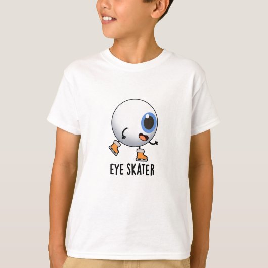 Oogskater Funny Ice Skun T-shirt (Voorkant)