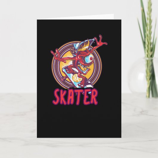 Oogskater Kaart (Voorkant)