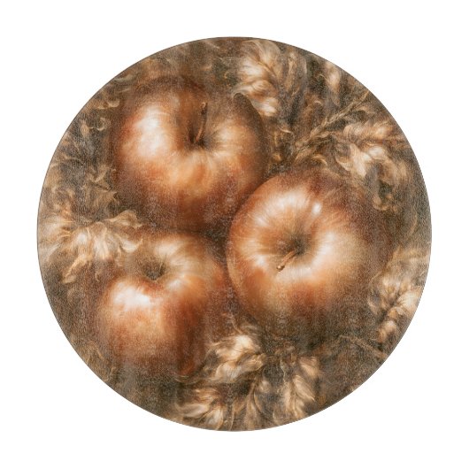Oogst Appels Snijplank (Voorkant)