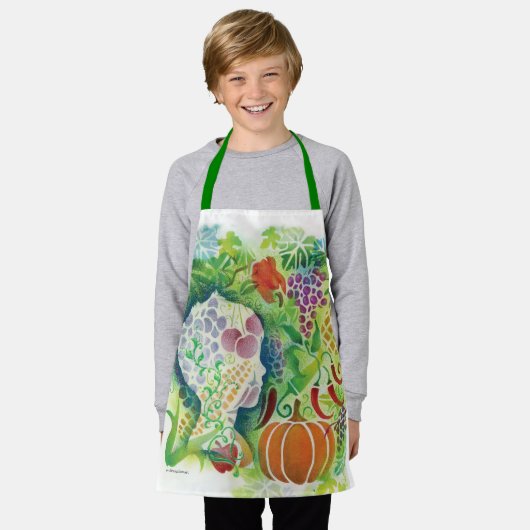 Oogst Apron, Kinder grootte Schort (Gedragen)