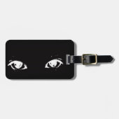 Oogst Bagagelabel. Bagagelabel (Voorkant horizontaal)