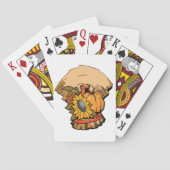 Oogst banner speelkaarten (Achterkant)