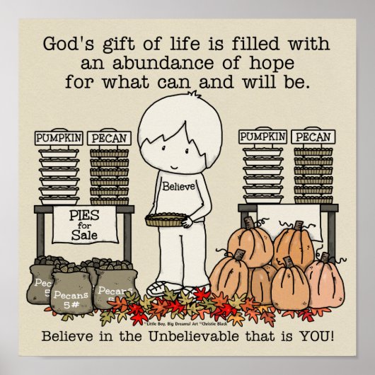 Oogst Blessing Poster (Voorkant)