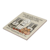 Oogst Blessing Tegeltje (Zijkant)