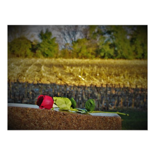 "Oogst Blessings" Foto Afdruk (Voorkant)