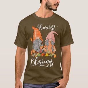 Oogst Blessings Gnomes Pumpkin Leopard Pset Tha T-shirt