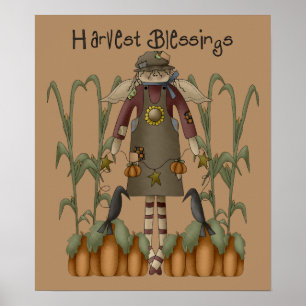 Oogst Blessings Print