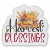Oogst Blessings Sticker (Voorkant)