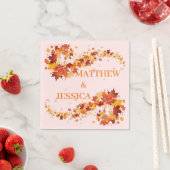 Oogst Bliss bruiloft servetten (Insitu)