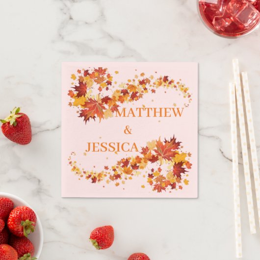 Oogst Bliss bruiloft servetten (Insitu)