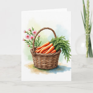 Oogst Bloem Mand Kaart