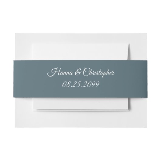 Oogst bloemblaadjes en geschilderde lucht uitnodigingen wikkel (Voorkant Voorbeeld)