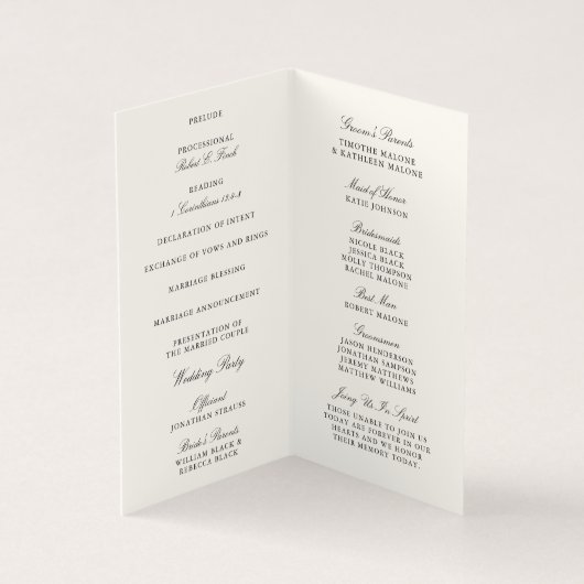 Oogst Bloemen Mini Bruiloft Programma (Binnen)