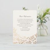 Oogst Bloemen Routebeschrijving/Informatie Kaart (Staand voorkant)