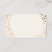 Oogst Bloemen Tafel Plaats Kaart Plaatskaartje (Achterkant)