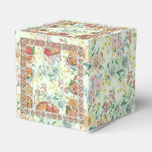 Oogst Bloemen Vintage Bedankdoosjes (Achterkant)