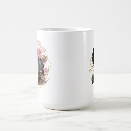 Oogst Bloemenmonogram Mok (Center)